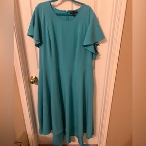 Lane Bryant Teal Dress